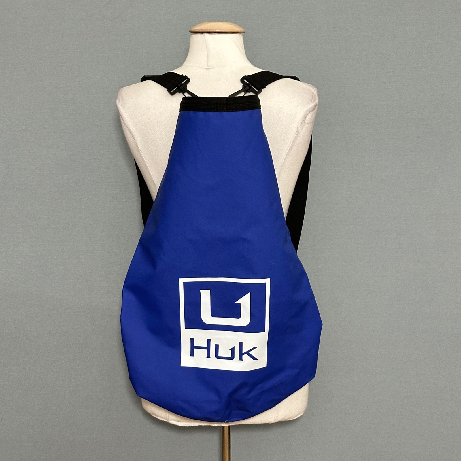 Huk Royal Blue Waterproof Roll Top Dry Bag Backpack Fishing Boating Marine Gear